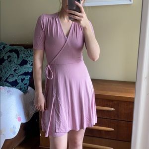ASOS Faux Wrap Mini Dress